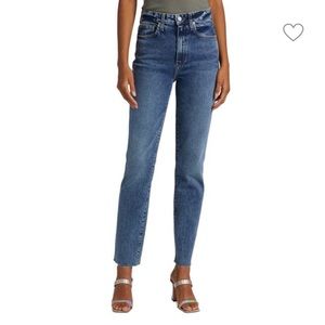 Le Jean Lara Stretch Slim-Fit Ankle Jeans, size 28